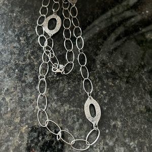 Silpada .925 filigree link necklace